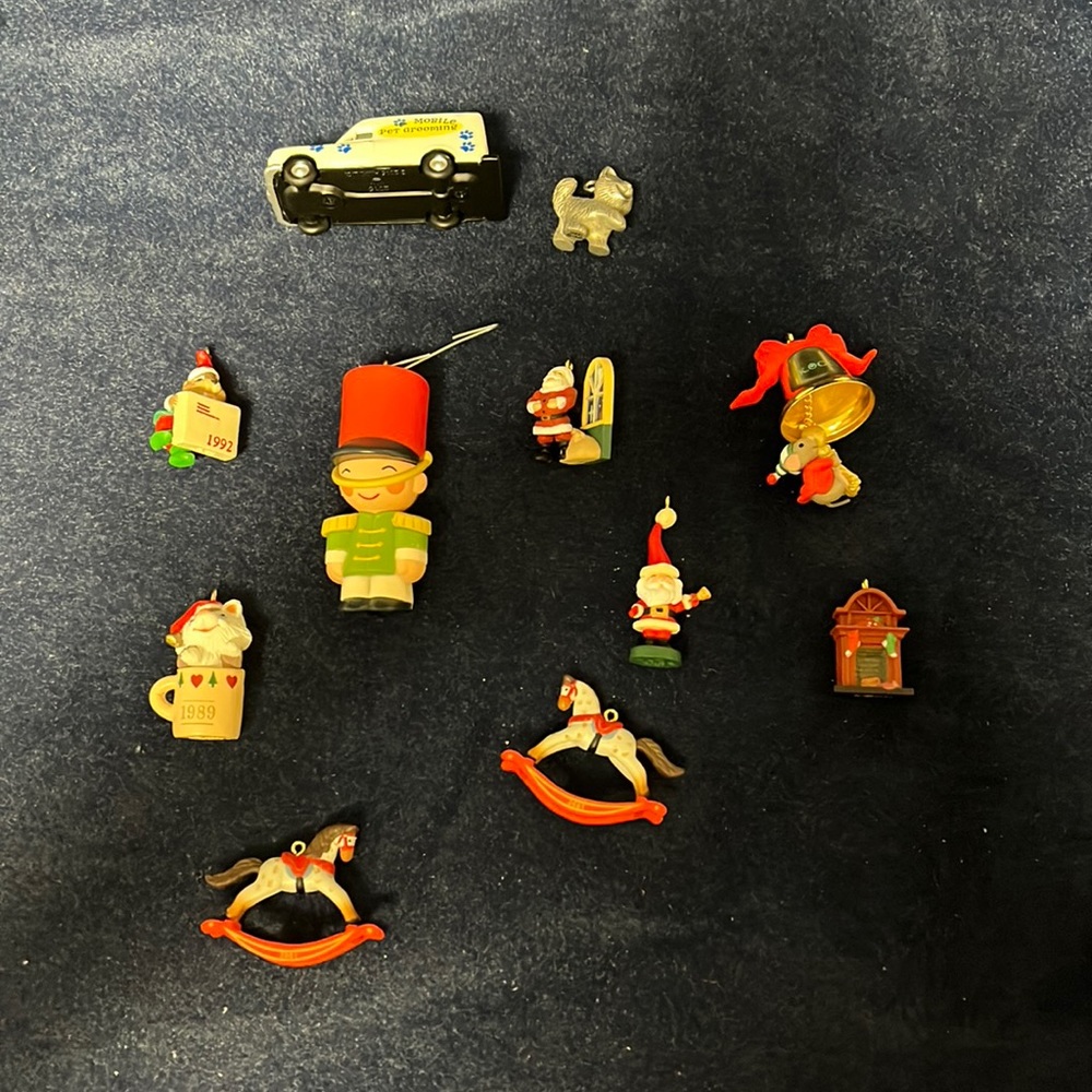 Mini Hallmark Keepsake Ornaments